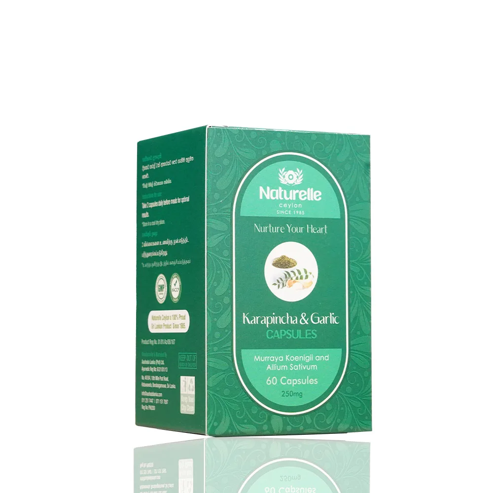 karapincha and garlic capsules in sri lanka